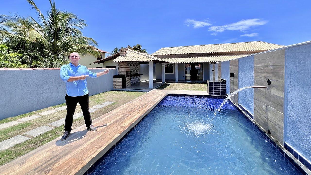 BAIXOU! R$ 320 MIL AMEI TODOS OS DETALHES! CASA À VENDA EM PRAIA SECA EM LOTE DE 7,5X30 |ARARUAMA RJ