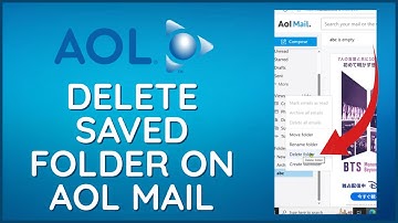 How to Delete Saved Folder On AOL Mail 2024?