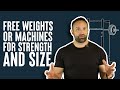 Are Machines Just as Good as Free Weights for Strength and Hypertrophy? | Educational Video