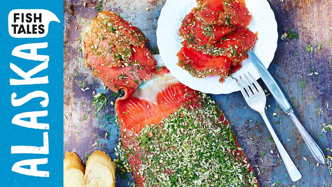 GRAVAD LAX marinated SALMON | Grav Lax | Bart van Olphen