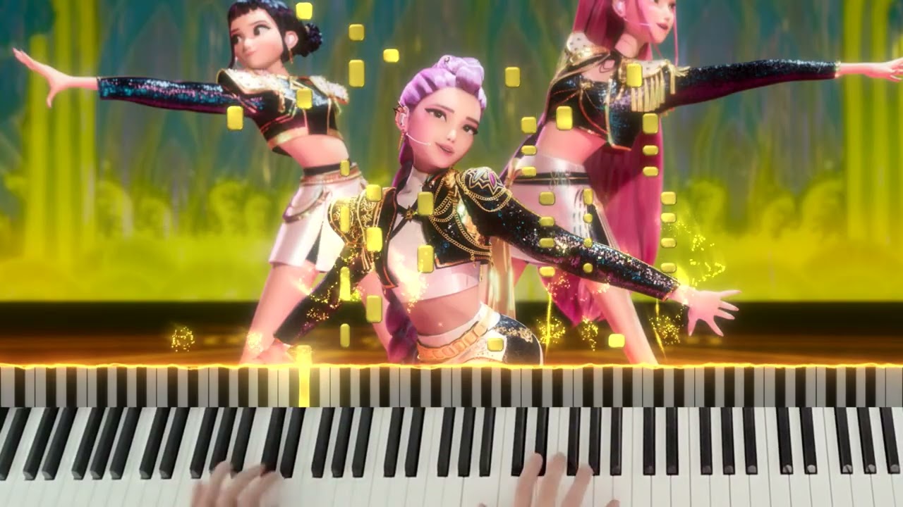 Golden (KPop Demon Hunters) Piano Cover