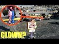 you won't believe what my drone saw at the haunted clown motel / scary killer clown sighting!
