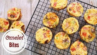 Omelet Bites - Great On-The-Go Breakfast