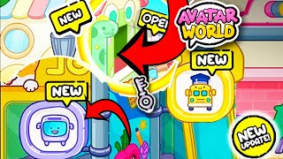 NEW SECRETS in SCHOOL BUS ❤️ NEW UPDATE AVATAR WORLD ❤️ PAZU ❤️