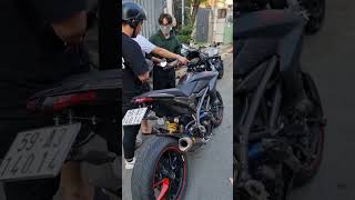 Ducati Hyperstrada With Graves Full System Titanium Exhaust