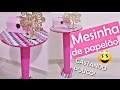 DIY/Faça você mesmo: Mesinha de papelão gastando 15 reais!