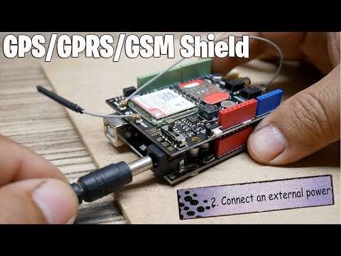 How To Use A SIM808 GPS/GPRS/GSM Shield For Arduino - DFRobot