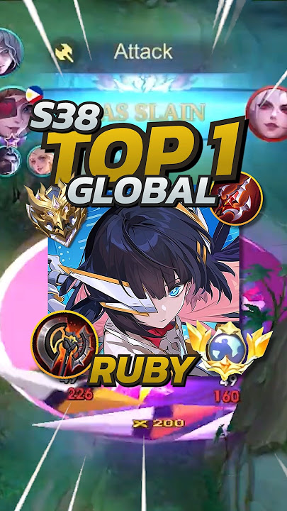 75% Winrate Ruby S38 Build! Mobile Legends #mobilelegends #mlbb #gaming