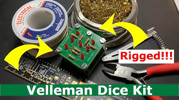 Accidentally Making A Rigged Dice (Velleman Shaking Dice Kit)
