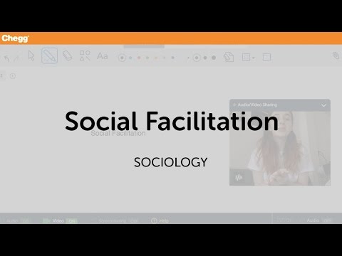 Vídeo: O que Zajonc quer dizer com facilitação social?