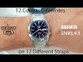 Seiko SNKL43 -----12 Correas diferentes