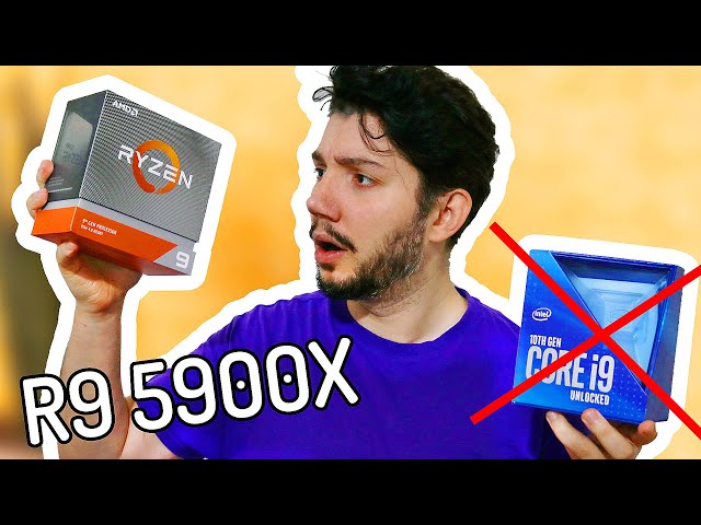 INTEL'e Geçmiş Olsun! YENİ OYUN İŞLEMCİSİ RYZEN 9 5900X'i