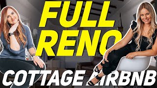 Before & After Cottage Airbnb Renovation Tour | BRRRRing Cottages in Grand Bend, Ontario