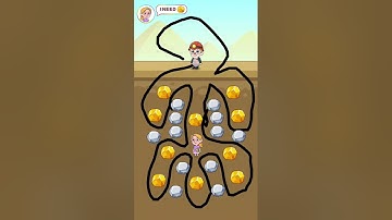 pull the gold walkthrough gameplay shurtvedio level #224# viral video