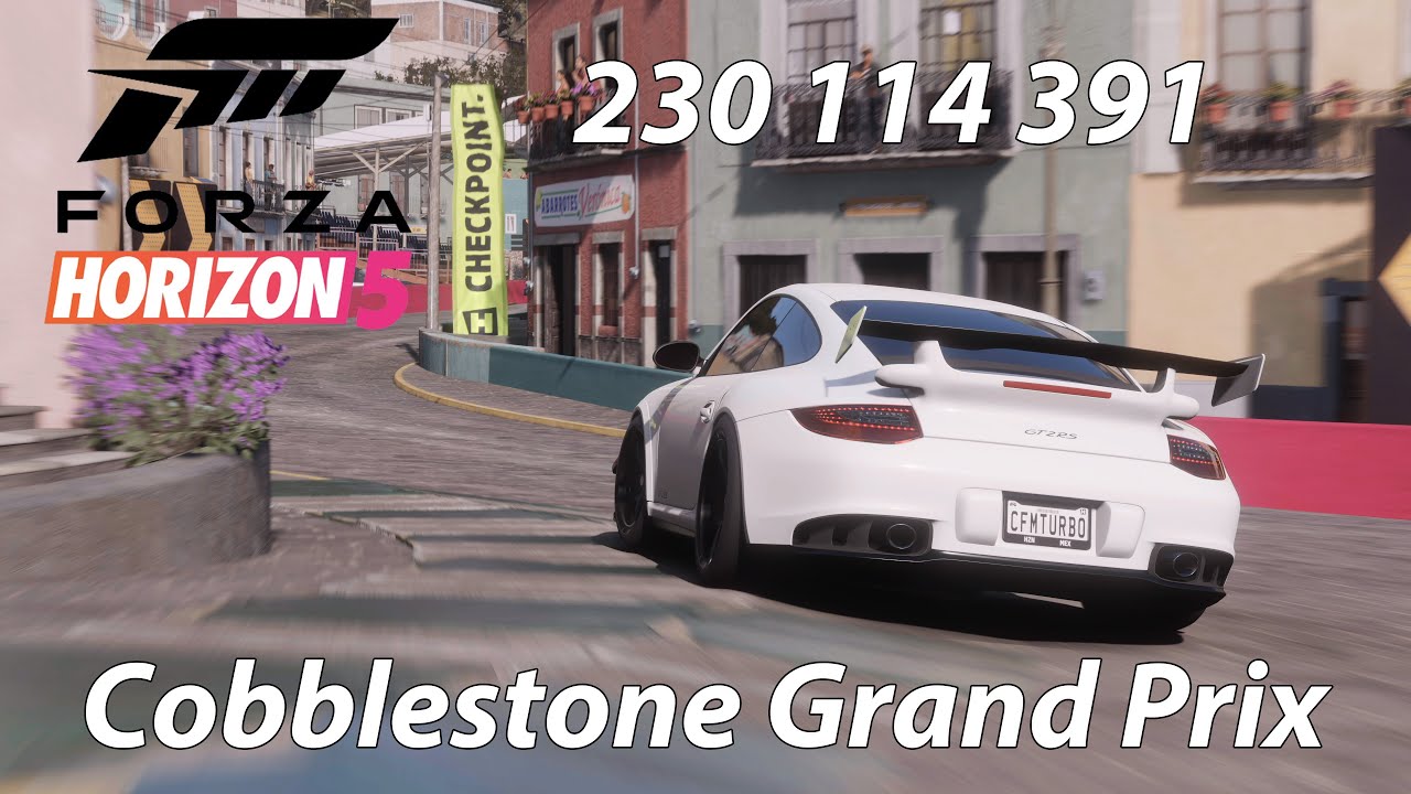 Forza Horizon 5 | Cobblestone Grand Prix (Custom Track)