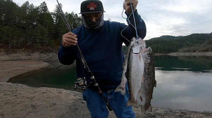 TROUT FISHING RUTH LAKE AFTER HOPKINS FIRE DEC 202...