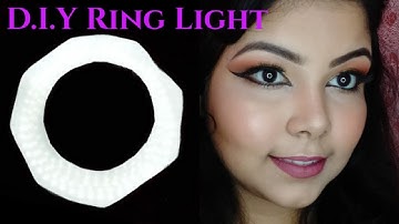 D.I.Y Ring Light ✨ | Make your own professional ring light at home |