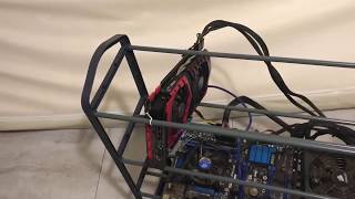 $7.99 cheap mining rig frame no tools needed