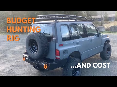 Suzuki Sidekick Budget Hunting Rig Build