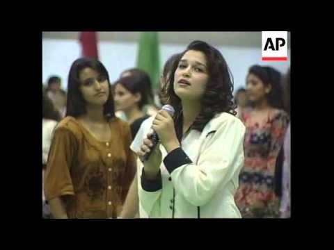 IRAQ: UDAY HUSSEIN LEADS HIS FATHER'S ELECTION WIN CELEBRATIONS