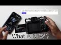 Sony A7iv New (Firmware) Update Ver. 3.00 - is out WHAT
