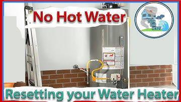 No Hot Water | Electric Water Heater Reset Button