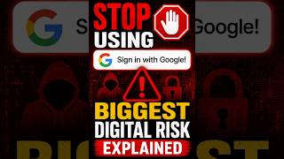 Stop Using Sign in with Google! 🛑 Biggest Digital Risk Explained
