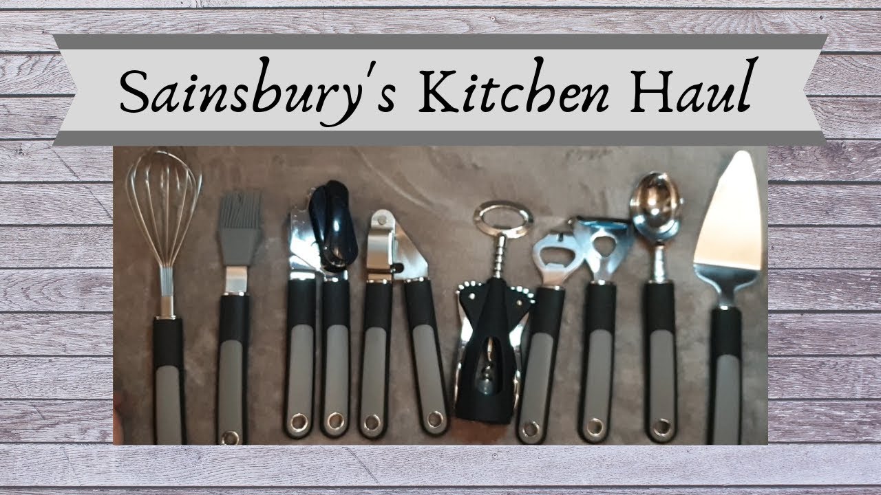 Huge Sainsbury's Kitchenware Haul YouTube