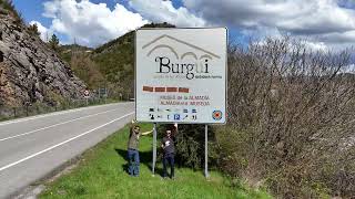 Burgui a vista de dron