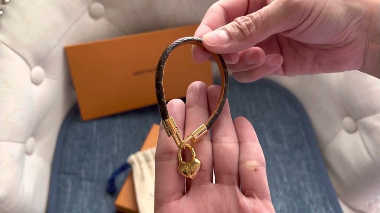 Louis Vuitton Crazy in Lock Charm Bracelet LV, Luxury, Accessories