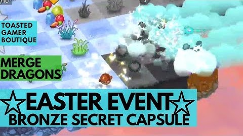 Merge Dragons Easter Event Mystic Cloud Key • Bronze Secret Capsule ☆☆☆