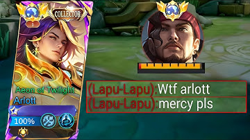 HOW TO DEAL AGAINS LAPU-LAPU IN EXP LANE!? | ARLOTT VS LAPU - LAPU | MLBB