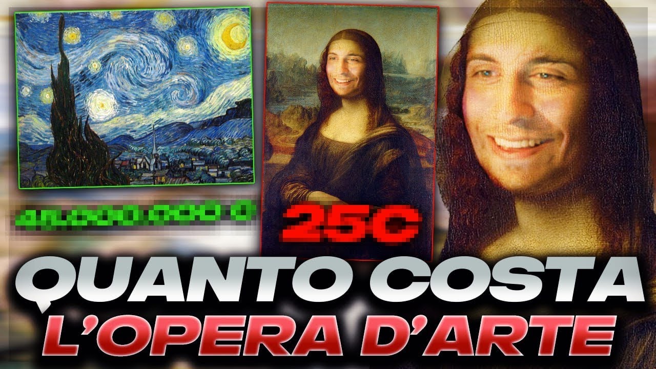 QUANTO COSTA LA MIA OPERA D'ARTE ?