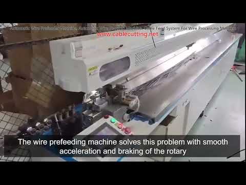 Automatic Wire Prefeeder and Feeding Machine | Cable Feed System for Wire Processing