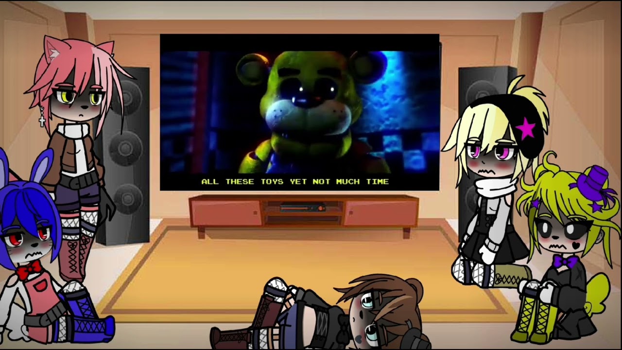 ☆Fnia react to It's Time To Die | gacha club | 23 subs special ☆ !fixed! (loud)