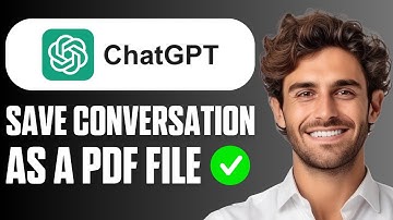 How to save ChatGPT conversation as a PDF file (Full Guide 2025)