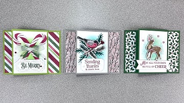 Bookbinding Z-Fold Card - Mystery Stamping Revealed - 9-18-24