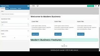 Créer une page web - Framework360