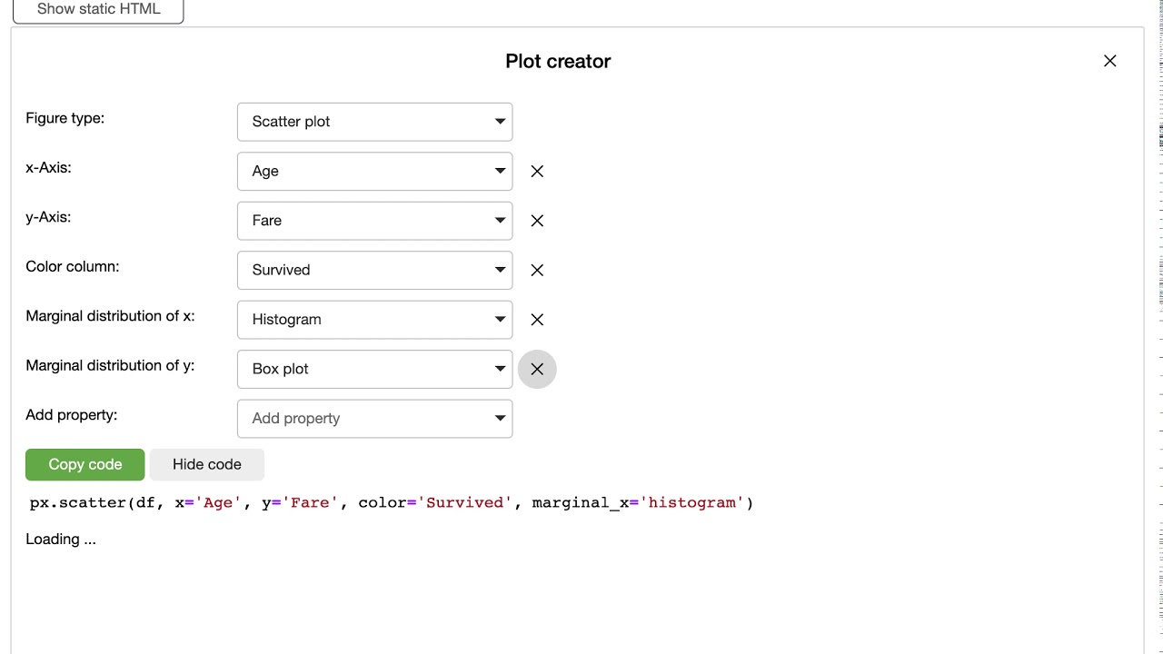 bamboolib - data visualization - quick intro