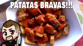 The BEST Patatas Bravas you will EVER eat | Patatas Bravas Recipe