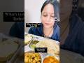 What’s in my Thali Today? | Lunch Thali Ideas | Lunch Ideas | Office Thali #shorts #food #recipes
