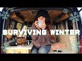 NO HEATING: how do I stay warm in the van?