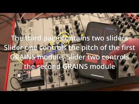 AE Modular: OSC to CV with an ESP32