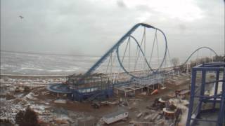 Cedar Point 2013: GateKeeper Construction Time Lapse (Week 29: 2/18/13 - 2/24/13) - Angle 3
