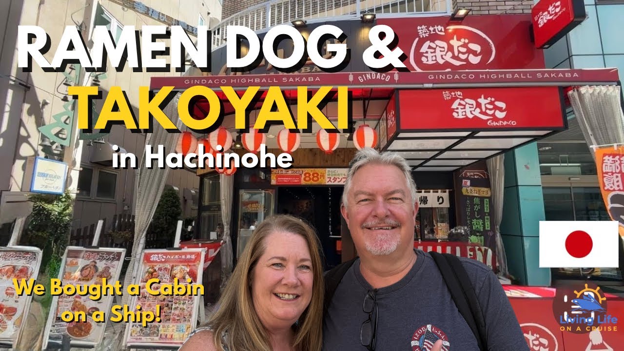 Ramen Dogs, Takoyaki & UFO Catchers! 🍜🐙🕹️ | Exploring Hachinohe 🇯🇵 | Villa Vie Odyssey