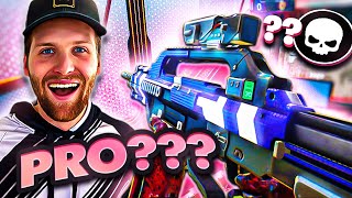 CARRYING A SPLITGATE PRO?! | Games w/ #15 Splitgate Pro