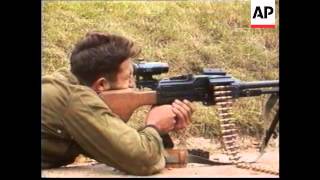 Bosnia - Frontline Receeding Up North