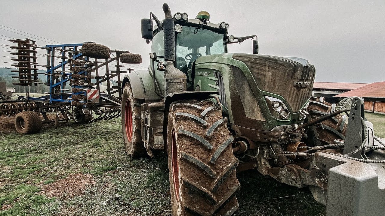 FARMVlog/ FENDT VARIO 933 S4/ Příprava pod mák na službách/