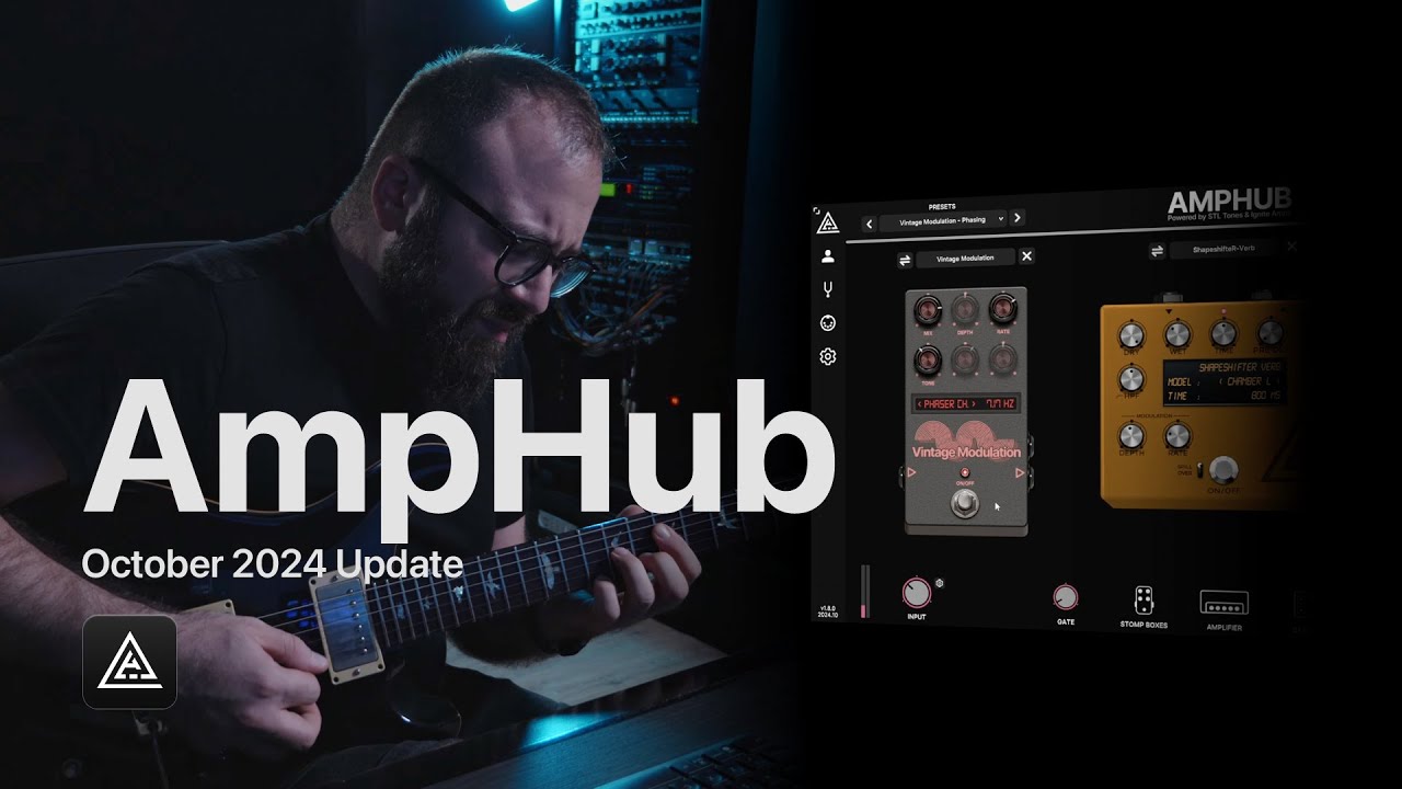 Analog-inspired FX & More | AmpHub October 2024 Update