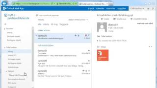Webbmail Inloggning Och Introduktion